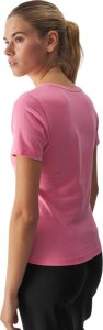 4f Koszulka damska 4F F1649 różowa 4FWAW24TTSHF1649 54S S 3