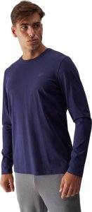 4f Koszulka męska Longsleeve 4F M375 granatowa 4FWMM00TLONM375 31S M 1