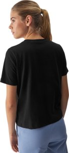 4f Koszulka damska 4F F1650 czarna 4FWAW24TTSHF1650 20S M 3
