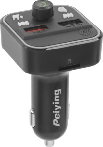 Transmiter FM PeiYing Transmiter samochodowy FM z funkcja bluetooth 3