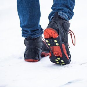 Nils Extreme NC1702 CZARNE NAKŁADKI ANTYPOŚLIZGOWE ROZM. M NILS CAMP 3