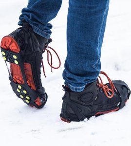 Nils Extreme NC1702 CZARNE NAKŁADKI ANTYPOŚLIZGOWE ROZM. M NILS CAMP 4