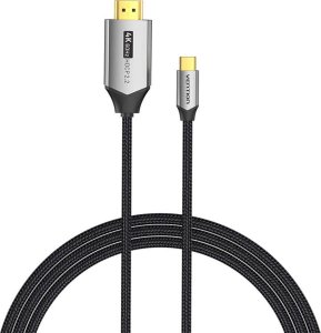 Kabel USB Vention Kabel USB-C do HDMI 2.0 Vention CRBBF 1m, 4K 60Hz (Czarny) 1