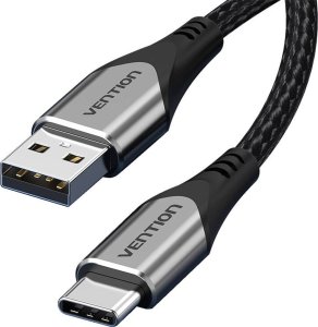 Kabel USB Vention Kabel USB 2.0 A do USB-C Vention CODHF 3A 1m szary 4