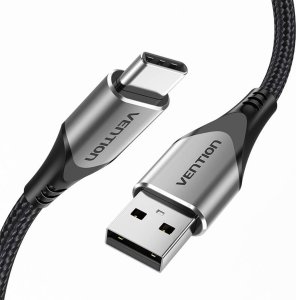 Kabel USB Vention Kabel USB 2.0 A do USB-C Vention CODHF 3A 1m szary 5