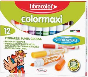 Fibracolor Mazaki Colormaxi 12 kol. (154791) 1