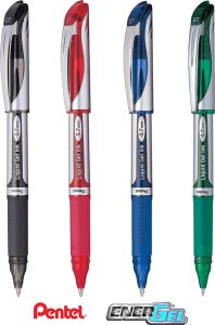 Pentel Pióro kulkowe Pentel EnerGel BL57 zielone, ZIELONY 1