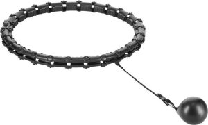 HMS Zestaw HHW11: Hula-hop z obciążnikiem i wypustkami + pas wyszczuplający BR163 Plus Size 5