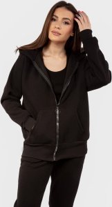 Dkaren Bluza DK-K-B1 CZARNY  BAWEŁNA GRUBA (kolor czarny, rozmiar XL) 3