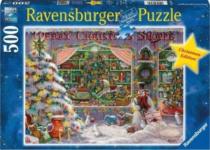 Ravensburger Puzzle Sklep świąteczny 500 elementów 1