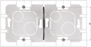Legrand PUSZKA NATYNKOWA PODWÓJNA LE-664799 Niloe LEGRAND 1