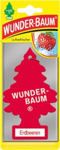 WunderBaum 23-012 Zapach samochodowy Wunder Baum - Truskawka 1