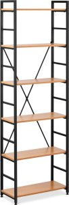 FROMMSTARCK Regał na książki dekoracje loftowy industrialny maks. 150 kg 6 PÓŁEK 2