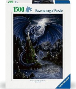 Ravensburger Puzzle Czarny smok 1500 elementów 1