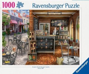 Ravensburger Puzzle Urocza Kawiarnia 1000 elementów 1