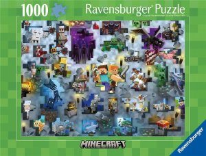 Ravensburger Puzzle Minecraft Challenge 1000 elementów 1