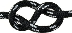 John Paddle Lina kotwiczna pleciona polipropylenowa John Paddle w odcinkach: 1/10/15/20/50/100m Czarna 8mm 15 m 9