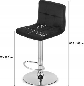 Leobert Hoker PROT - aksamit czarny / baza chrom 2