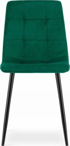 Leobert Krzesło KARA - ciemna zieleń aksamit x 4 3
