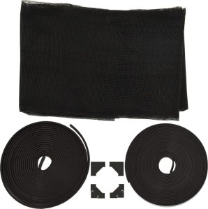 vidaXL Magnetyczna moskitiera okienna, antracytowa, 130x150 cm 7