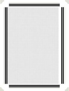 vidaXL Magnetyczna moskitiera okienna, biała, 80x120 cm 6