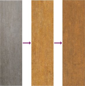 vidaXL Furtka ogrodowa, 105x105 cm, stal kortenowska, motyw drzewa 9