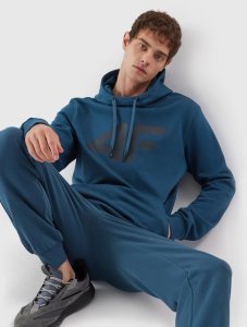 4f Bluza męska Sportowa z kapturem Kangurka granat XXL 7
