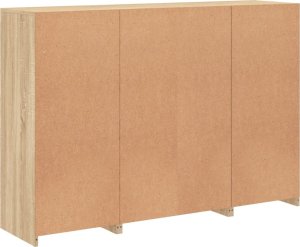 vidaXL Szafki z oświetleniem LED, 3 szt., dąb sonoma 10