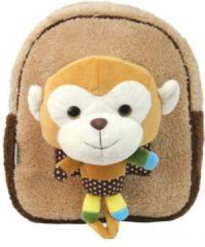 Eurocom Plecak z zabawką pluszakiem Brown Monkey (239241) 1