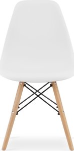 Leobert Zestaw stół okrągły TODI 60 biały + 2 krzesła OSAKA białe 7