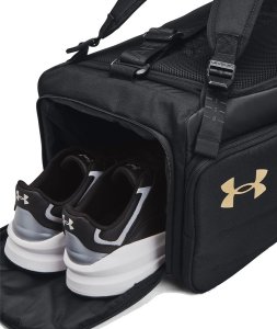 Under Armour Torba sportowa Contain Duo S czarna z funkcją plecaka (1381920-001) 4