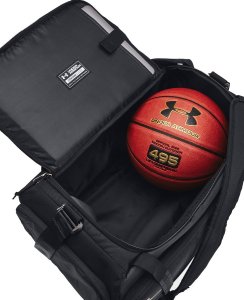 Under Armour Torba sportowa Contain Duo S czarna z funkcją plecaka (1381920-001) 5