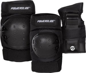 Powerslide Zestaw Ochraniaczy Basic Kids Set XS 1