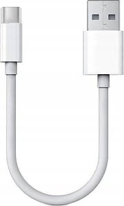 Kabel USB USB-C - USB-C 0.3 m Biały (35139) 2