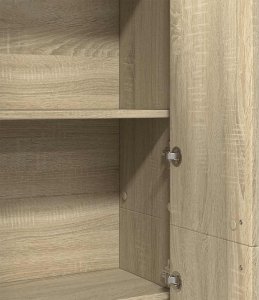 vidaXL Szafa do przedpokoju, dąb sonoma, 55x25x189 cm 8