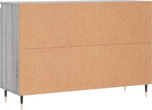 vidaXL Szafka, szary dąb sonoma, 104x35x70 cm 8