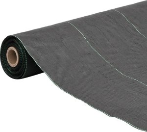 vidaXL Agrowłóknina antychwastowa, czarna, 1,5x50 m, PP 2