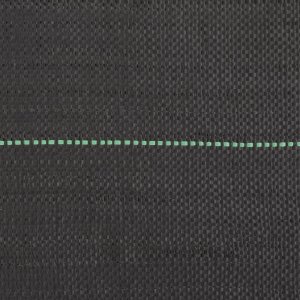 vidaXL Agrowłóknina antychwastowa, czarna, 1,5x50 m, PP 5