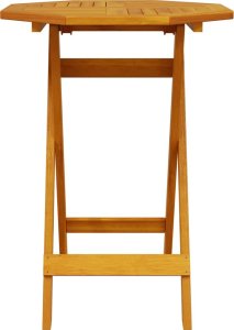 vidaXL Składany stół ogrodowy, 60x75 cm, lite drewno akacjowe 4