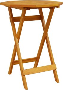 vidaXL Składany stół ogrodowy, 60x75 cm, lite drewno akacjowe 6