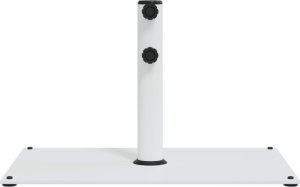 vidaXL Podstawa do parasola, do słupków 32/38/48 mm, 15 kg, prostokąt 4