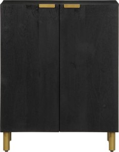 vidaXL Szafka czarna 60x33x75 cm 3