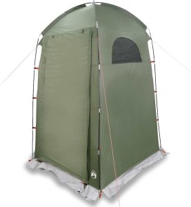 vidaXL Namiot prysznicowy, oliwkowy, wodoodporny 2