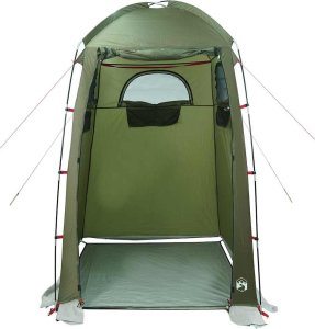 vidaXL Namiot prysznicowy, oliwkowy, wodoodporny 6