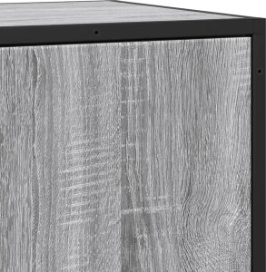 vidaXL Szafka, szary dąb sonoma, 35,5x35x76 cm 9