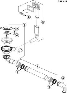 Zlewozmywak Blanco Zlewozmywak CLARON 500-IF stal Durinox, InFino 3