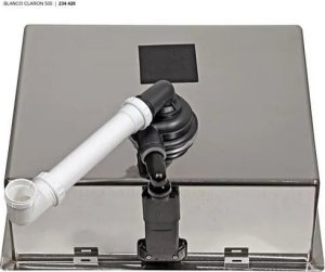 Zlewozmywak Blanco Zlewozmywak CLARON 500-IF stal Durinox, InFino 5