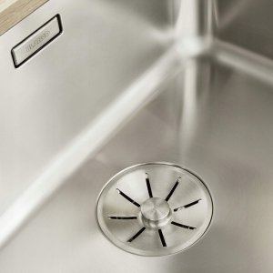 Zlewozmywak Blanco Komora podwieszana SOLIS 180-U stal szczotkowana, InFino 7