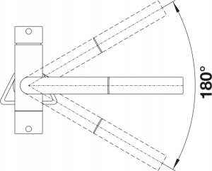 Bateria kuchenna Blanco Bateria FONTAS II Satin GOLD 9