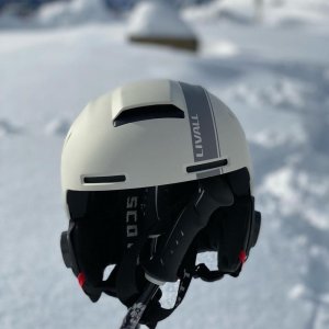 Livall Livall Kask Narciarski RS1 Bluetooth PTT Alert SOS Szary M 11